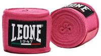 Бинты боксерские Leone 1947 AB705 Pink 2.5 м. (One Size)