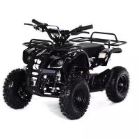 Детский квадроцикл бензиновый MOTAX ATV Mini Grizlik X-16 с электростартером, чёрный