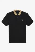 Мужское поло FRED PERRY, Цвет: Черный, Размер: XL