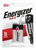 Energizer Батарейка Energizer Alkaline MAX 522/9V крона 1 шт