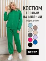 Спортивный костюм BEEEZ, размер S, зеленый