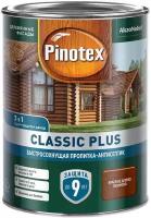 Пропитка-антисептик Pinotex Classic Plus 3 в 1 Красное дерево 0,9л