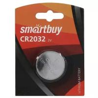 Батарейка CR2032 литиевая Smartbuy SBBL-2032-1B 3V 1 шт