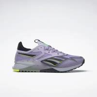 Кроссовки Reebok Nano X2 TR Adventure, полнота 10, размер 7, фиолетовый, серый