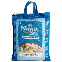 Рис басмати индийский непропаренный Nano Sri, 5 кг