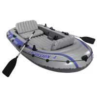Intex Надувная лодка Excursion 4 Set + весла/насос