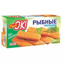 Vici Палочки рыбные Рыбок в панировке коробка