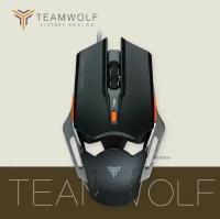 Компьютерная мышь USB Team Wolf Silver 6 кнопок 7000 dpi с игровым чипом A3050