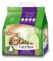 Cats Best Smart Pellets наполнитель древесный комкующийся для кошачьих туалетов - 5 л (2,5 кг)