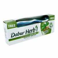 зубная паста Ним с зубной щёткой Дабур (Neem Dabur), 150 грамм