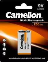 Аккумулятор Camelion 9V-250mAh Ni-Mh BL-1 NH-9V250BP1 9В