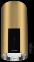 Цилиндрическая вытяжка Kuppersberg WL-Motuba, цвет корпуса gold, цвет окантовки/панели золото