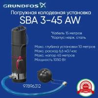 97896312 Насос колодезный Grundfos SBA 3-45 AW (1050 Вт)