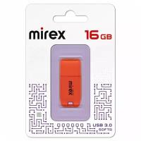 Флеш накопитель 16GB Mirex Softa, USB 3.0, Оранжевый