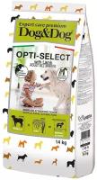 Dog&Dog Opti-Select Сухой корм для взрослых собак, с ягненком