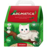 AromatiCat Древесный комкующийся наполнитель Premium, 10л, 4 кг