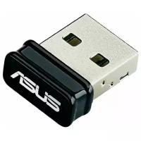 Сетевой адаптер ASUS USB-N10 Nano, черный