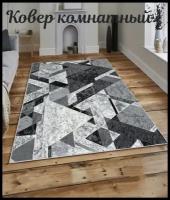 Ковер 15780 Gray 80 x 150 см, интерьерный, в прихожую, в детскую, в гостиную, прикроватный, в кухню