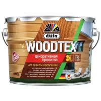 Декоративная пропитка для древесины Dufa Woodtex полуматовая (10л) белый