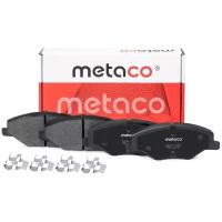 METACO 3000-009 Колодки тормозные передние к-кт