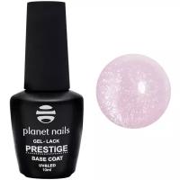 PLANET NAILS, База "PRESTIGE" - BASE SHIMMER FLAMINGO, 10 мл