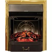 Электроочаг RealFlame Majestic Lux, золотой, звуковой эффект