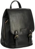 Рюкзак женский городской David Jones 6834-3-DD-BLACK, черный