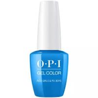 OPI Гель-лак GelColor Rich Girls & Po-boys, 15 мл