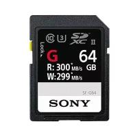 Карта памяти Sony CFast 2.0 64 ГБ Class 10, R/W 300/299 МБ/с, черный