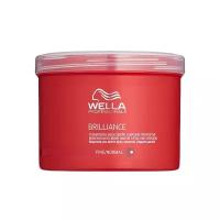 Wella Invigo Color Brilliance Маска-уход для защиты цвета окрашенных нормальных и тонких волос 500 мл