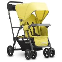 Прогулочная коляска для двойни Joovy Caboose Ultralight Graphite, желтый