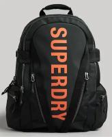 Рюкзак Superdry CODE MTN TARP, Пол Унисекс, Цвет 8KX Black/Bold Orange, Размер OS