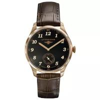 Наручные часы Штурманские VD78/6819424 мужские, кварцевые, водонепроницаемые, подсветка стрелок, коричневый
