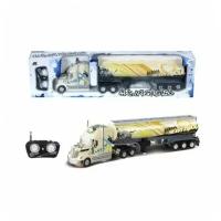 QY Toys Радиоуправляемый танкер на пульте управления Rui Chuang Heavy Truck 1:32 QY Toys QY0203D ()