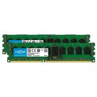 Оперативная память Crucial 16 ГБ (8 ГБ x 2 шт.) DDR3 1866 МГц DIMM CL13