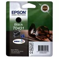 Картридж Epson C13T04314010, 950 стр, черный, блистер