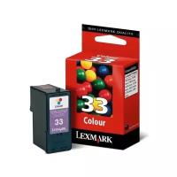 Картридж оригинальный цветной Lexmark 18C0033 (№33) Color, ресурс 190 стр