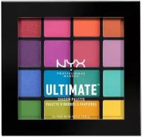 NYX Professional Makeup Палетка теней для век "Ultimate SHADOW PALETTE", Оттенок 04, BRIGHTS,13 г