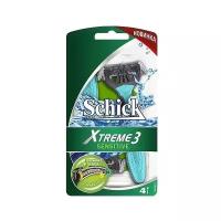 Одноразовый бритвенный станок Schick Xtreme 3 Sensitive