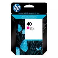 Картридж HP 40 Magenta пурпурный 51640ME