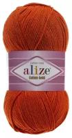 Пряжа Alize Cotton Gold (Коттон Голд) - 1 шт Цвет: 36 терракот 55% хлопок, 45% акрил 100г 330м