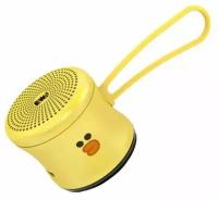 Динамик беспроводной EWA A119 Mini Speaker Line Friend - Желтый