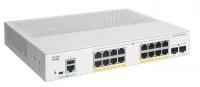 Catalyst 1000 16x 10/100/1000 Ethernet RJ-45 ports, 2x1G SFP uplink, Fanless, C1000-16T-2G-L