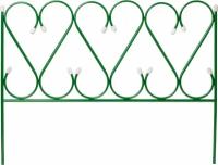 Декоративный забор GRINDA Ренессанс металлический 50x345 см (422263)