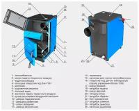 Твердотопливный котел ZOTA Тополь М-14, TP 493112 1014