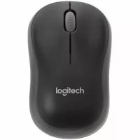 Беспроводная компьютерная мышь Logitech M186, серая 910-004131