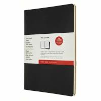 Блокнот Moleskine Cahier Subject A4, 192 стр, черный/бежевый