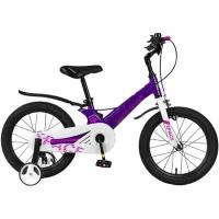 Детский велосипед Maxiscoo Space Стандарт 16", Фиолетовый