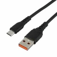 Кабель GoPower GP06M USB - microUSB 1м 2.4A черный