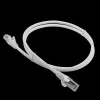 Патч-корд RJ45 - RJ45, 4 пары, FTP, категория 5е, 2 м, белый, LSZH, LANMASTER LAN-PC45/S5E-2.0-WH